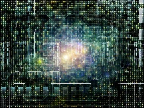 Network Background Illustrazione stock