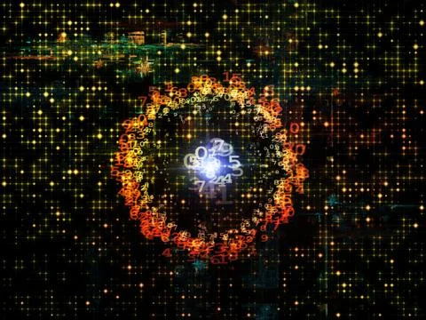 Network Background Illustrazione stock