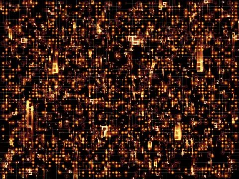 Network Background Illustrazione stock