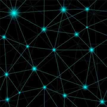 Network background Illustrazione stock