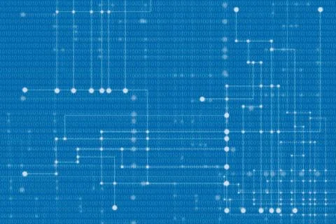 Network background Stock Illustration