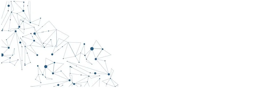 Network Background on the white Stock Illustration