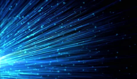 Network Blue Light Emission Видео 164441629