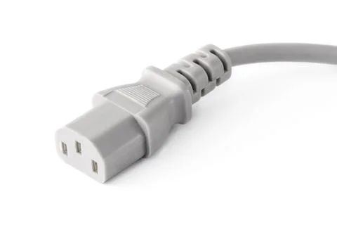 Network cable connector for connecting a computer Stock Photos