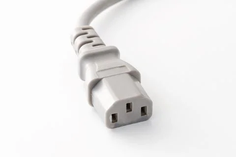 Network cable connector for connecting a computer Stock Photos