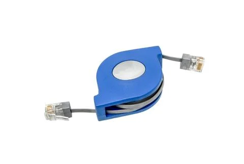 Network cable with connectors  RJ-45. Ethernet Cable Extension. Photos