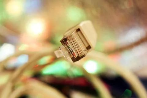 Network cable 스톡 일러스트