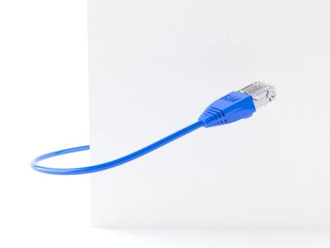 Network cable Stock Illustration