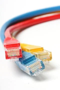 Network cable Stock Photos