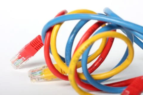 Network cable Stock Photos
