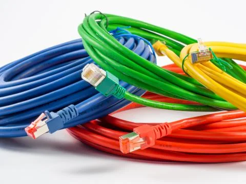 Network cable Foto stock