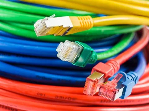 Network cable Stock Photos