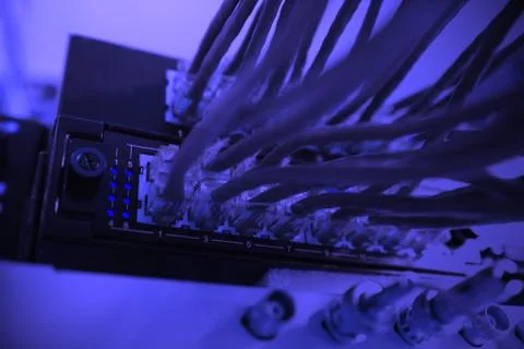 Network cable Stock Photos