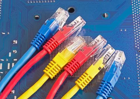 Network cable Foto stock