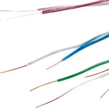 Network cable twine isolated Foto stock