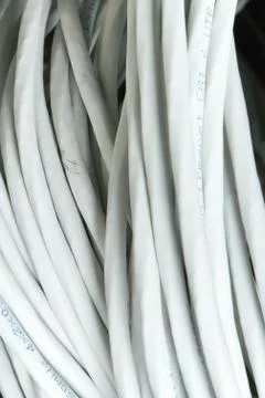Network cables concept 스톡 사진