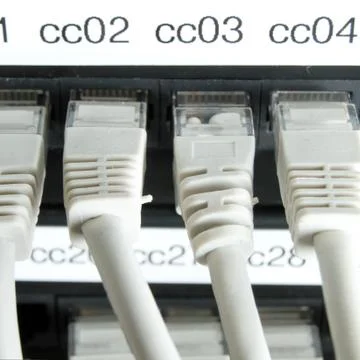 Network cables Stock Photos