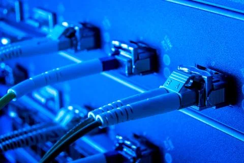 Network cables Stock Photos