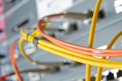 Network cables Stock Photos