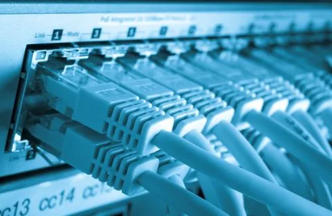 Network cables Stock Photos