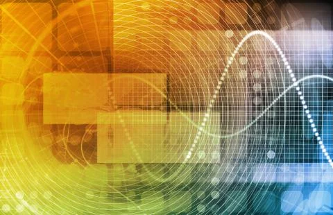 Network Cloud Computing Stock Illustration