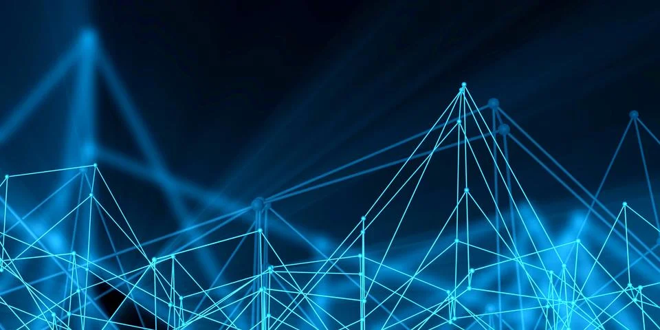 Network Cloud Computing Stockfoto's