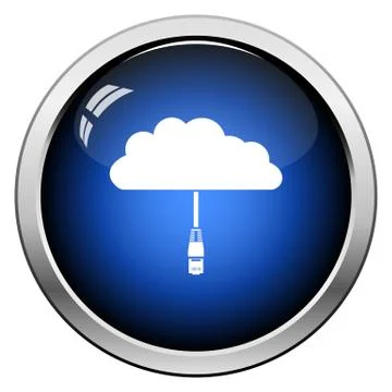 Network Cloud Icon Stock Illustration