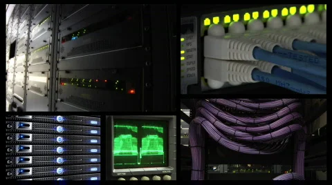 Network Communications Stock Footage
