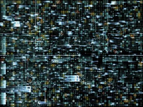 Network Communications Stock Illustration