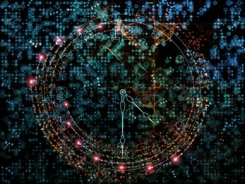 Network Complexity Stock Illustration