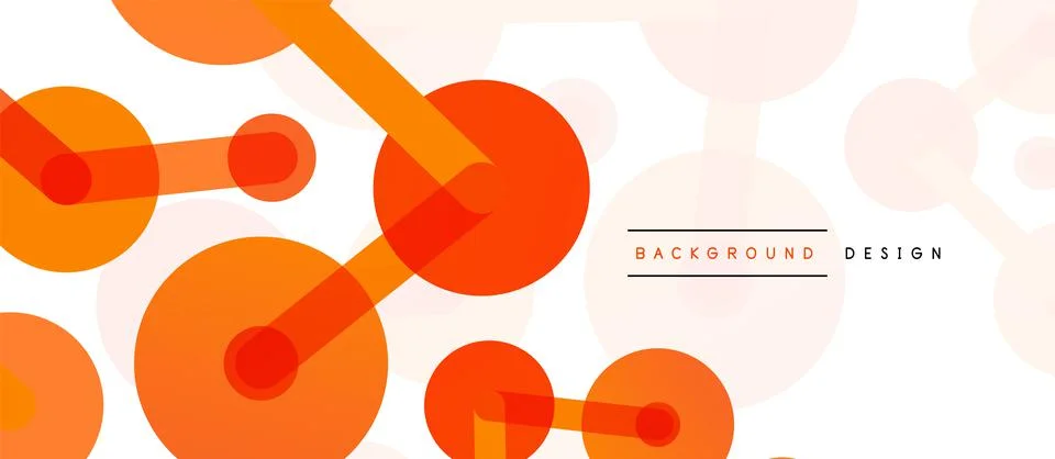 Network concept abstract background. Dots connection. Big data idea. Business Stock Illustration