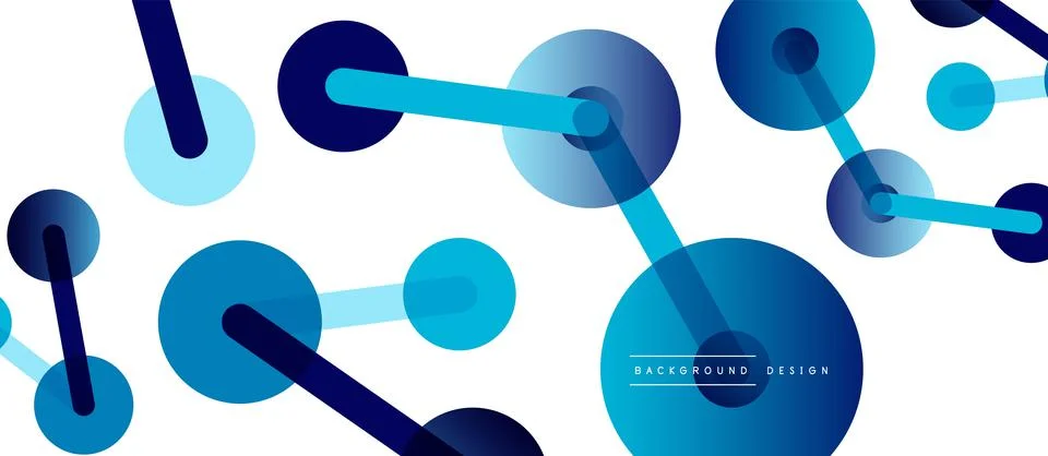 Network concept abstract background. Dots connection. Big data idea. Business イラスト素材