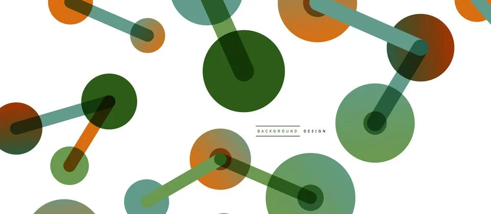 Network concept abstract background. Dots connection. Big data idea. Business Stock Illustration