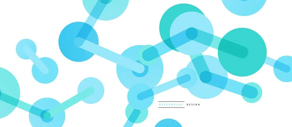 Network concept abstract background. Dots connection. Big data idea. Business Illustrazione stock