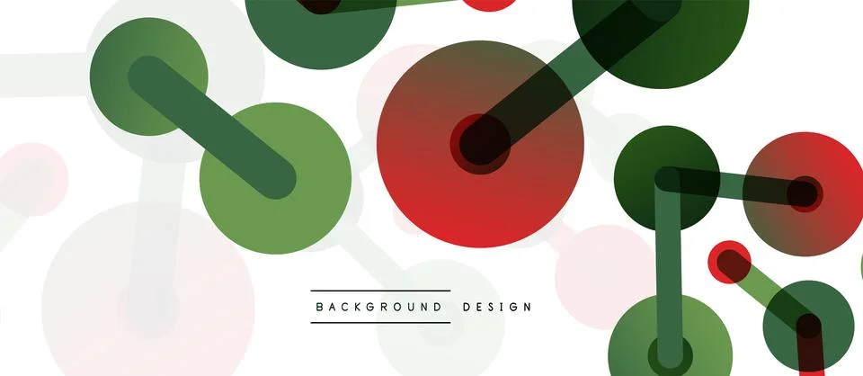 Network concept abstract background. Dots connection. Big data idea. Business Stock Illustration