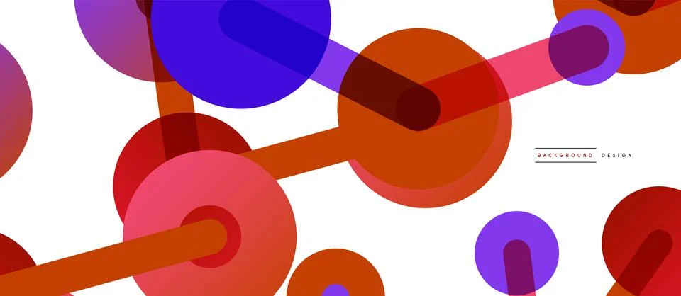 Network concept abstract background. Dots connection. Big data idea. Business 스톡 일러스트