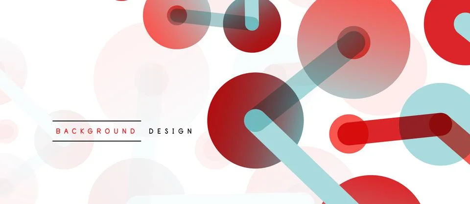 Network concept abstract background. Dots connection. Big data idea. Business Illustrazione stock