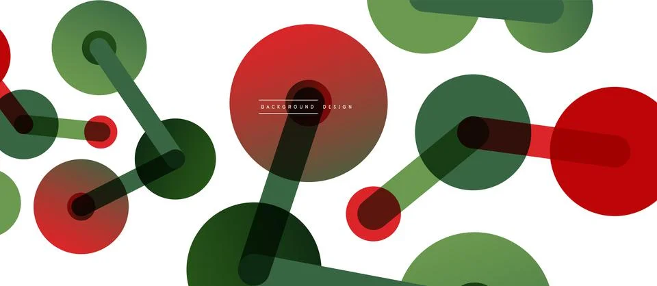 Network concept abstract background. Dots connection. Big data idea. Business Illustrazione stock