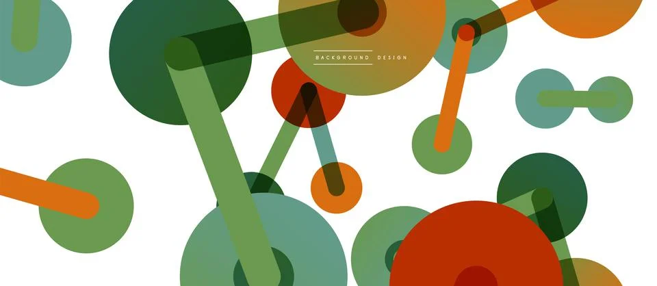 Network concept abstract background. Dots connection. Big data idea. Business Stock Illustration