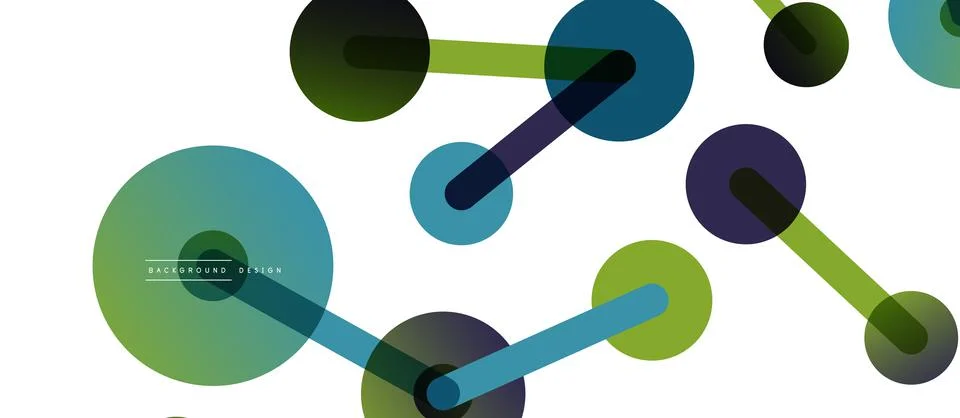 Network concept abstract background. Dots connection. Big data idea. Business イラスト素材