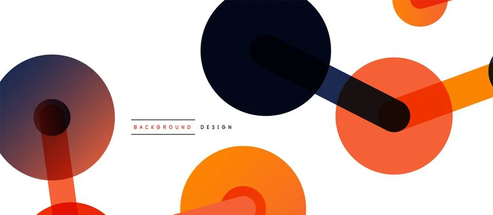 Network concept abstract background. Dots connection. Big data idea. Business Illustrazione stock