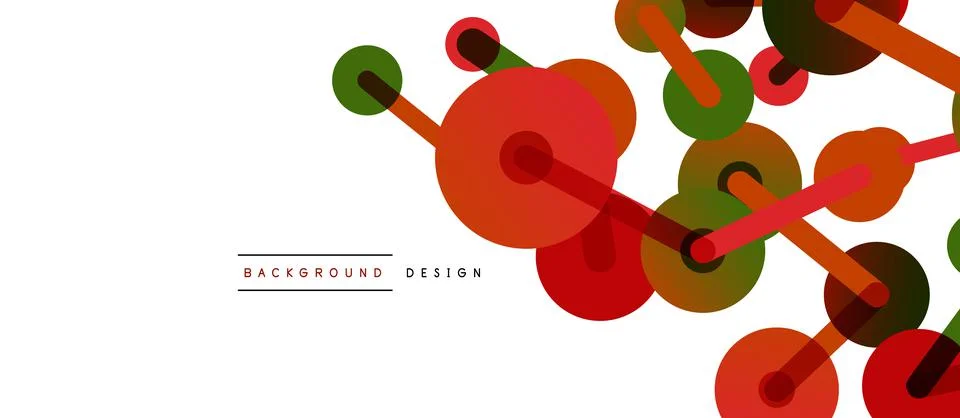 Network concept abstract background. Dots connection. Big data idea. Business 스톡 일러스트