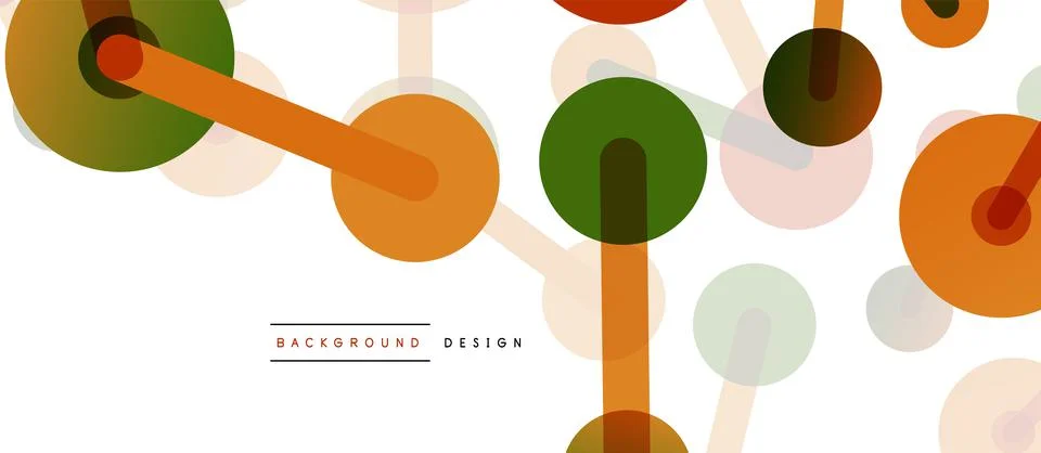 Network concept abstract background. Dots connection. Big data idea. Business Illustrazione stock