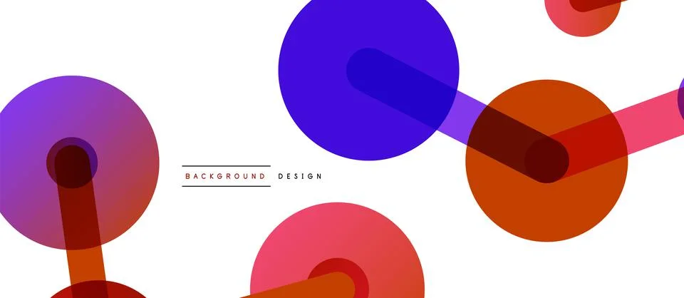 Network concept abstract background. Dots connection. Big data idea. Business Illustrazione stock