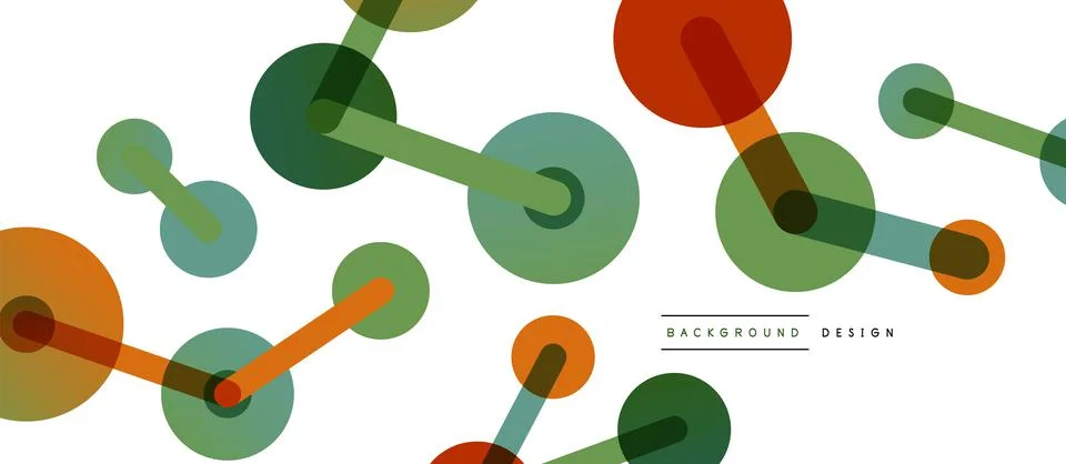 Network concept abstract background. Dots connection. Big data idea. Business 스톡 일러스트