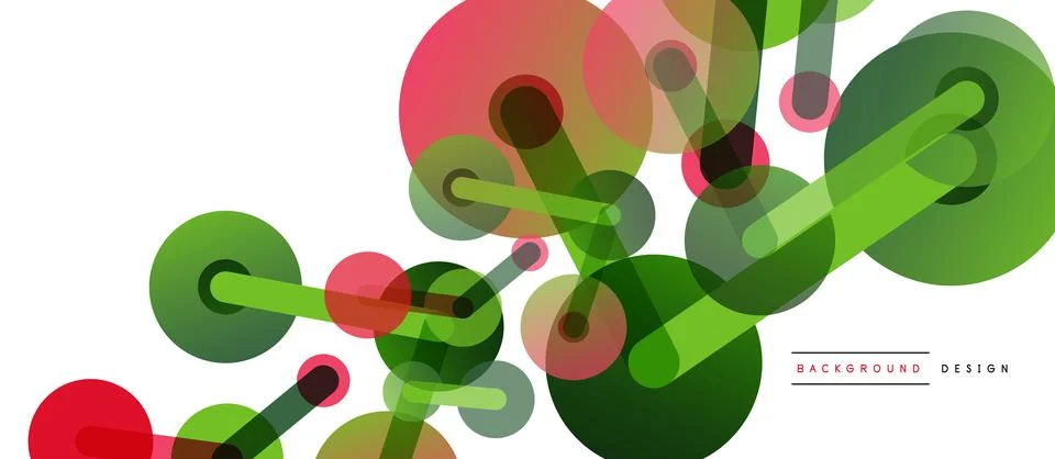 Network concept abstract background. Dots connection. Big data idea. Business Illustrazione stock