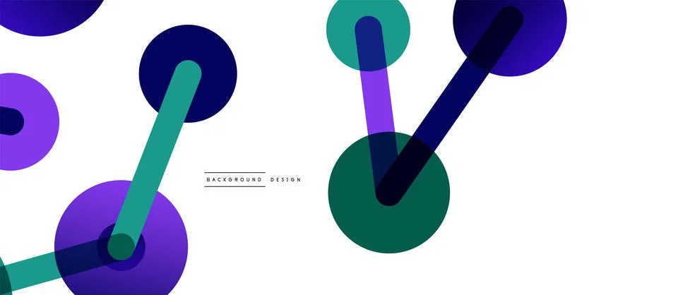 Network concept abstract background. Dots connection. Big data idea. Business 스톡 일러스트