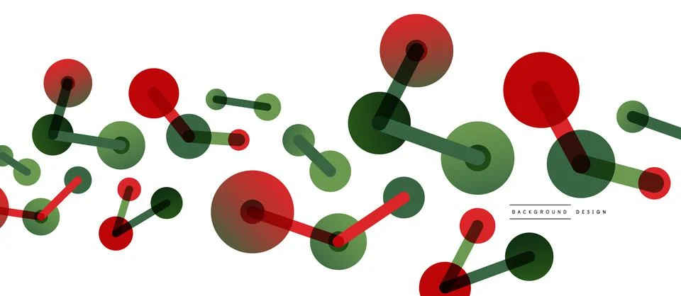 Network concept abstract background. Dots connection. Big data idea. Business Stock Illustration