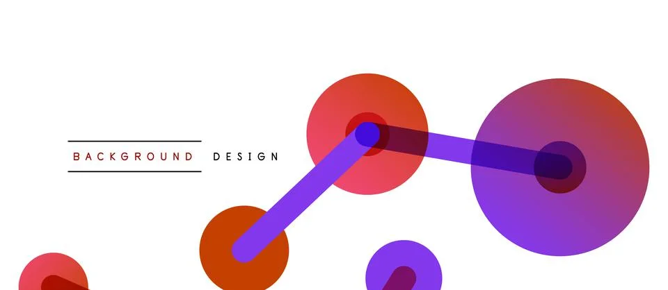 Network concept abstract background. Dots connection. Big data idea. Business Stock Illustration