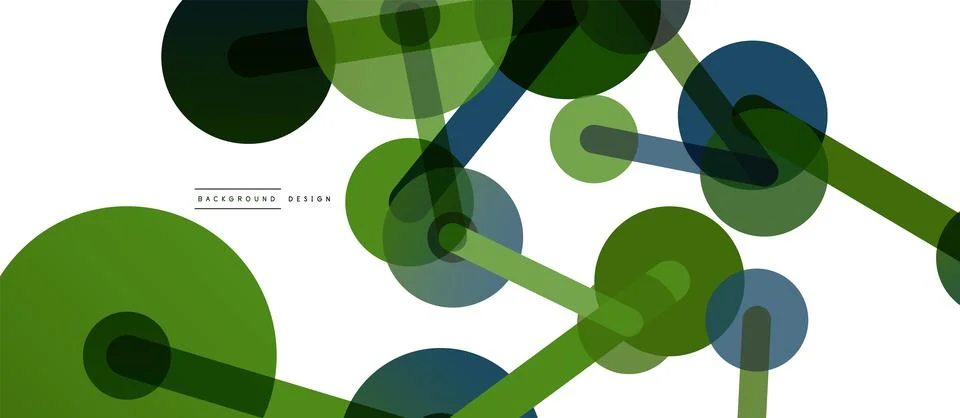 Network concept abstract background. Dots connection. Big data idea. Business Stock Illustration